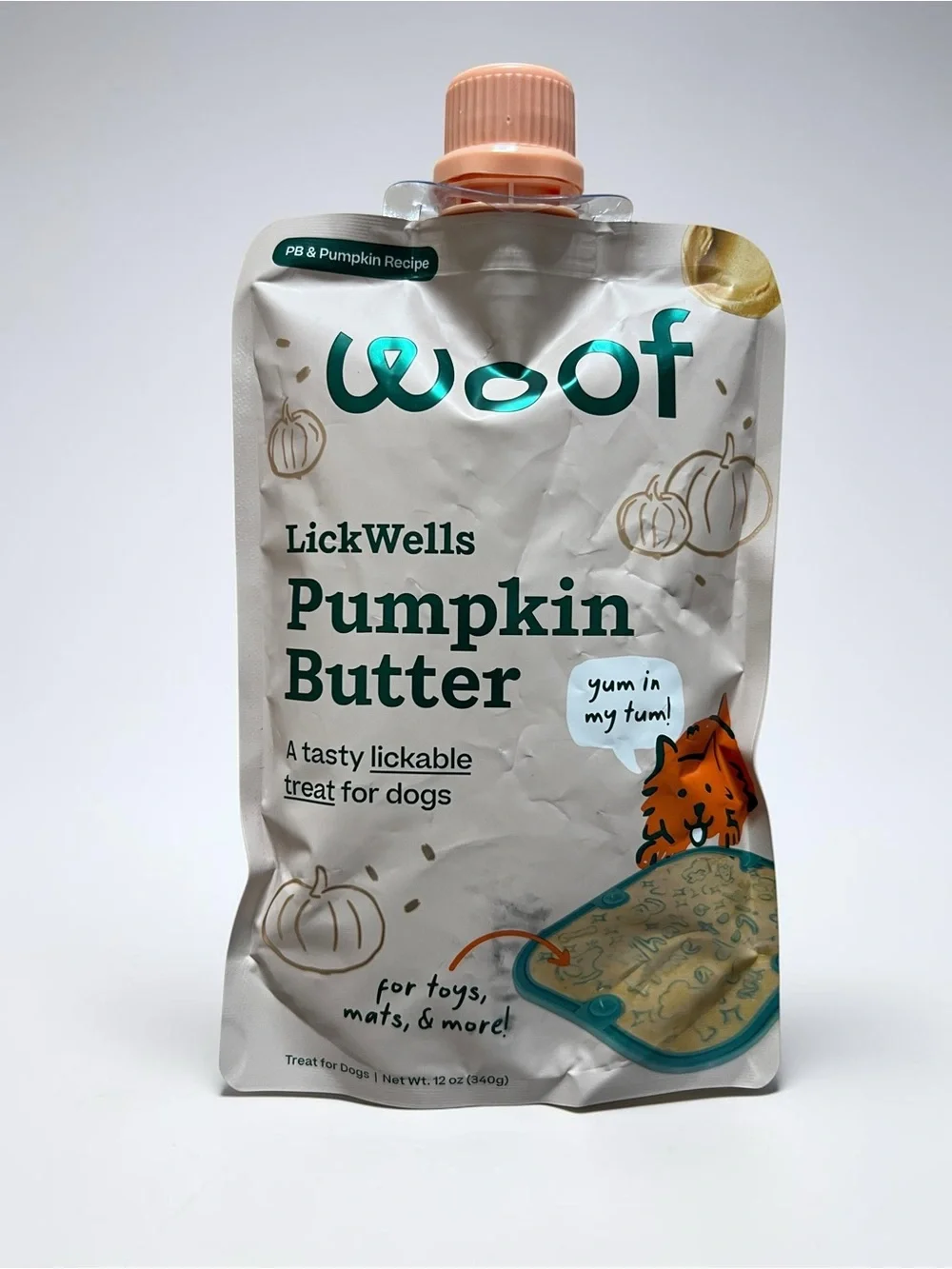 Woof LickMat and Treat Tray Set